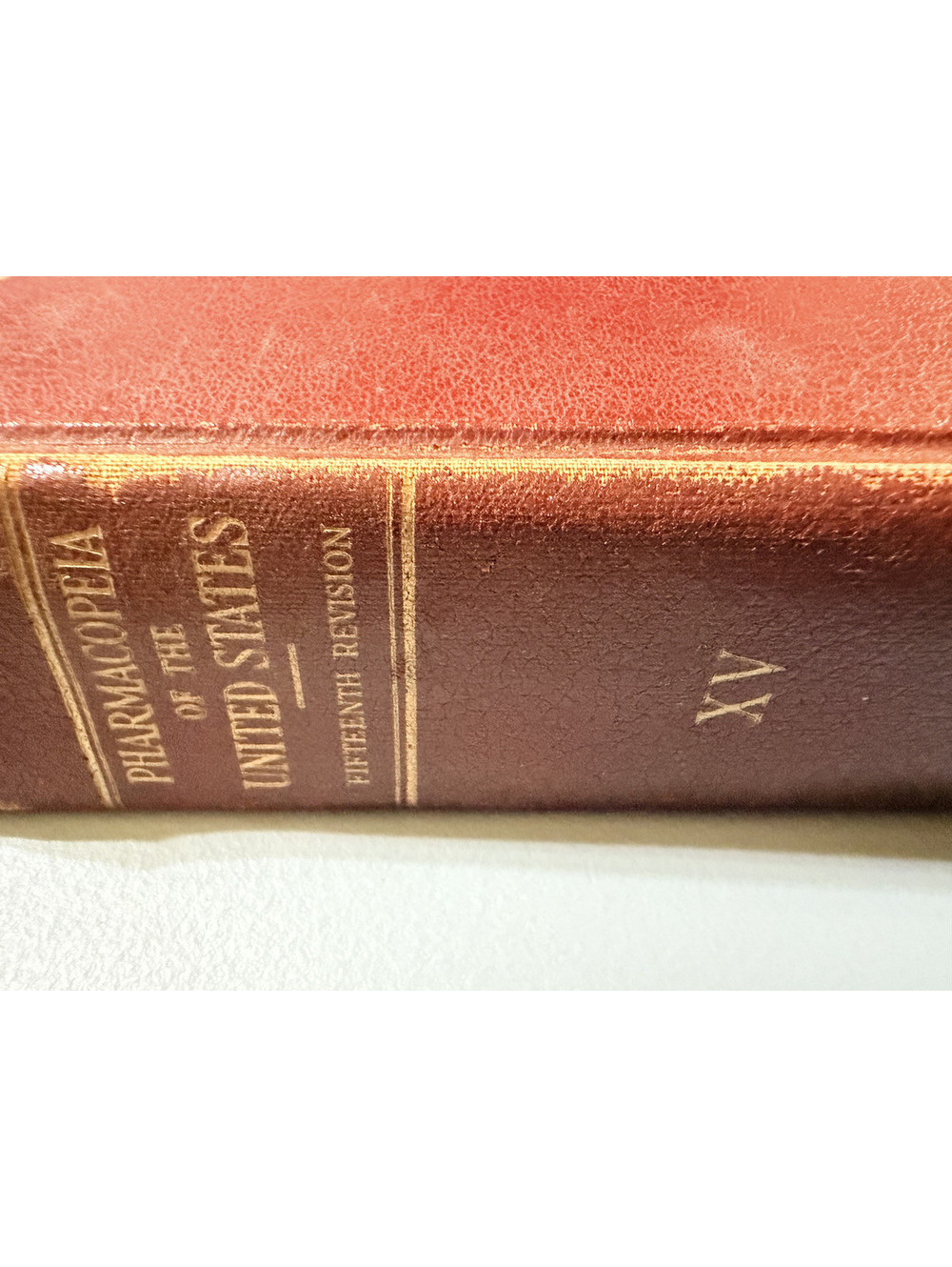 Pharmacopeia of the United States USP XV 15th Revision 1955 Vintage Medical Book